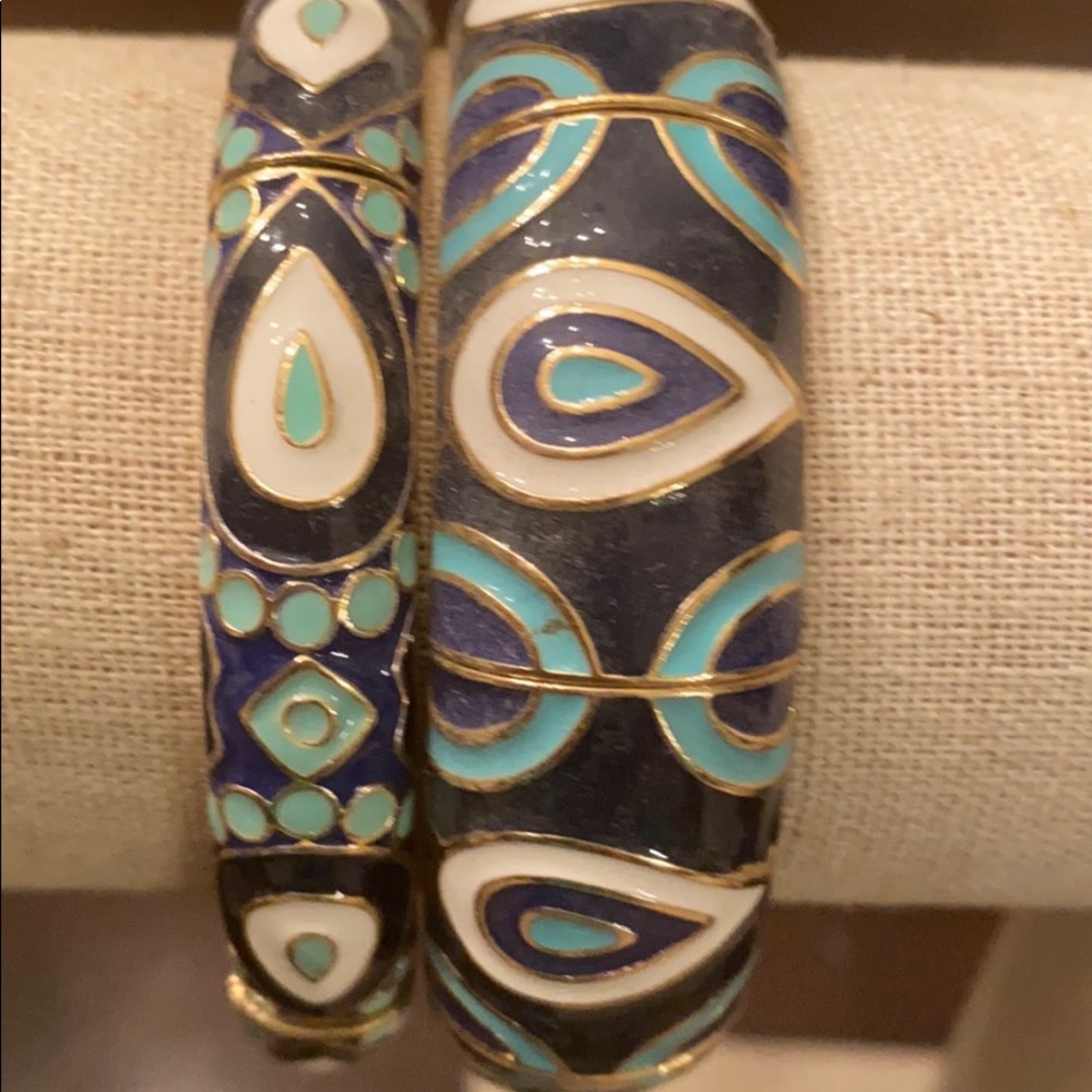 Stella & Dot stretch cuff bracelets